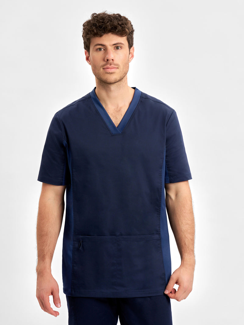 Inaura CST043MS Riley Stretch Scrub Top Mens 7