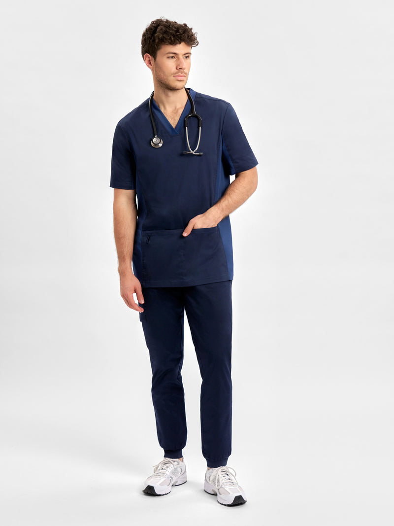 Inaura CST043MS Riley Stretch Scrub Top Mens 8
