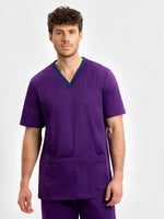 Inaura CST043MS Riley Stretch Scrub Top Mens