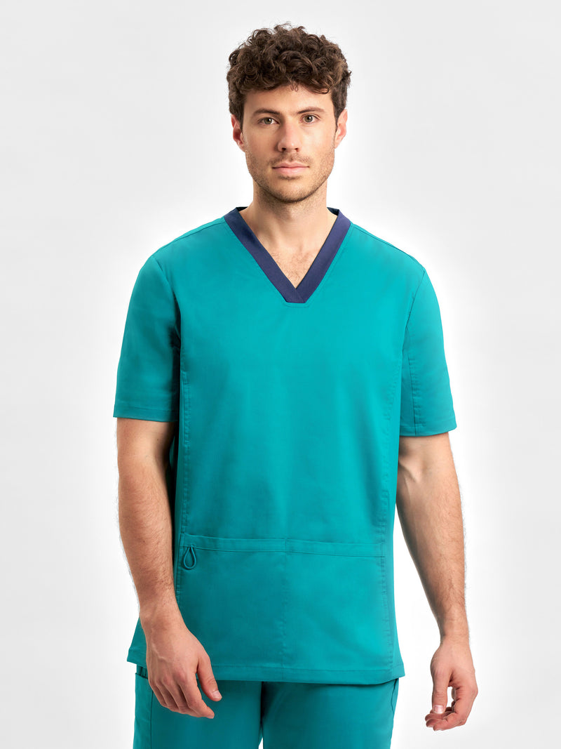 Inaura CST043MS Riley Stretch Scrub Top Mens 5
