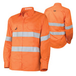 Lightweight Hi-Vis Shirt with Reflective Tape Ladies (Core Series)