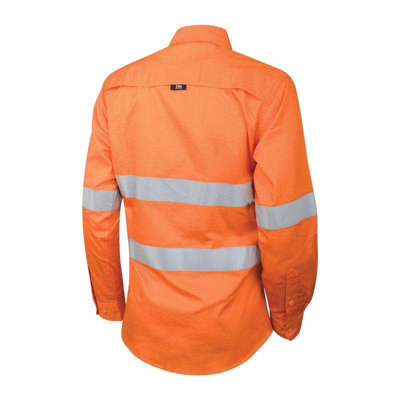 Lightweight Hi-Vis Shirt with Reflective Tape Ladies (Core Series)
