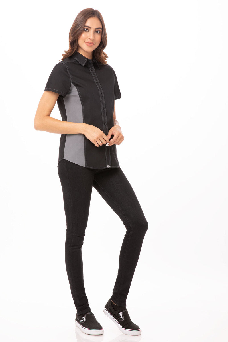 Chef Works CSWC Universal Contrast Shirt Ladies – product photo