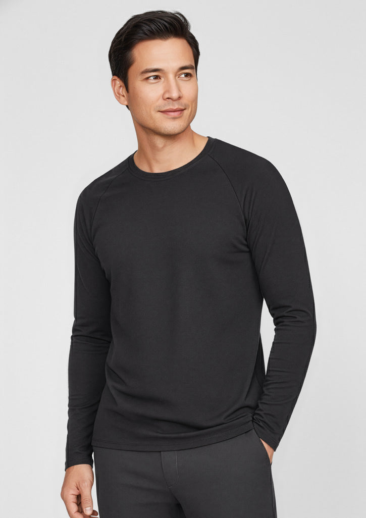 Biz Collection CT247ML Performance Long Sleeve Tee Mens
