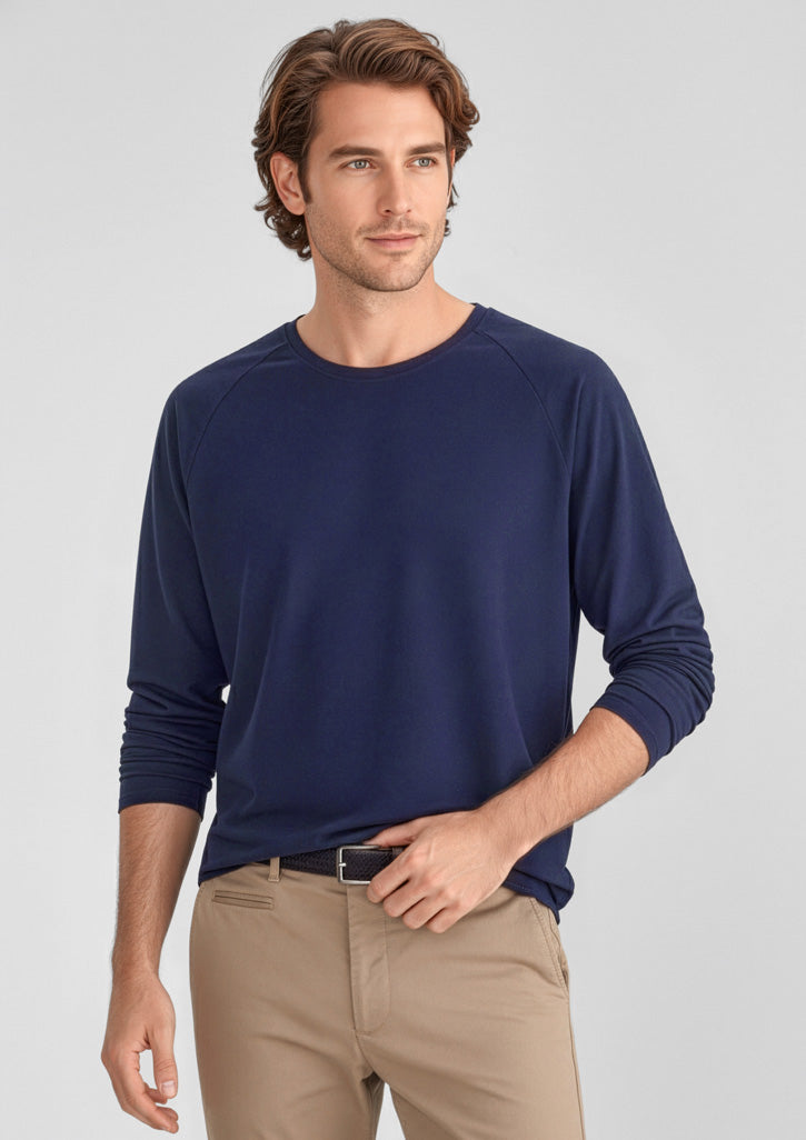 Biz Collection CT247ML Performance Long Sleeve Tee Mens 3