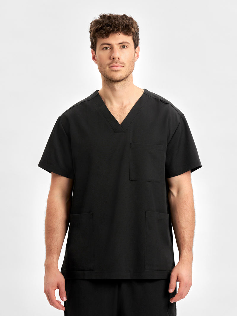 Inaura CU544US Pulse V-Neck Scrub Top Unisex 2