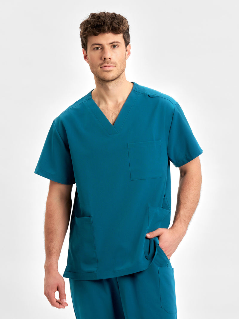 Inaura CU544US Pulse V-Neck Scrub Top Unisex