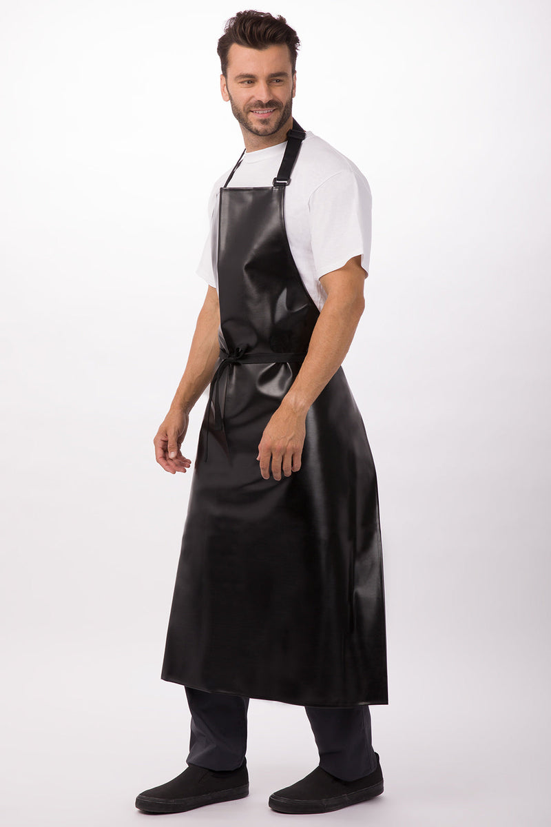 Chef Works CWPVL Long PU Bib Apron – product photo