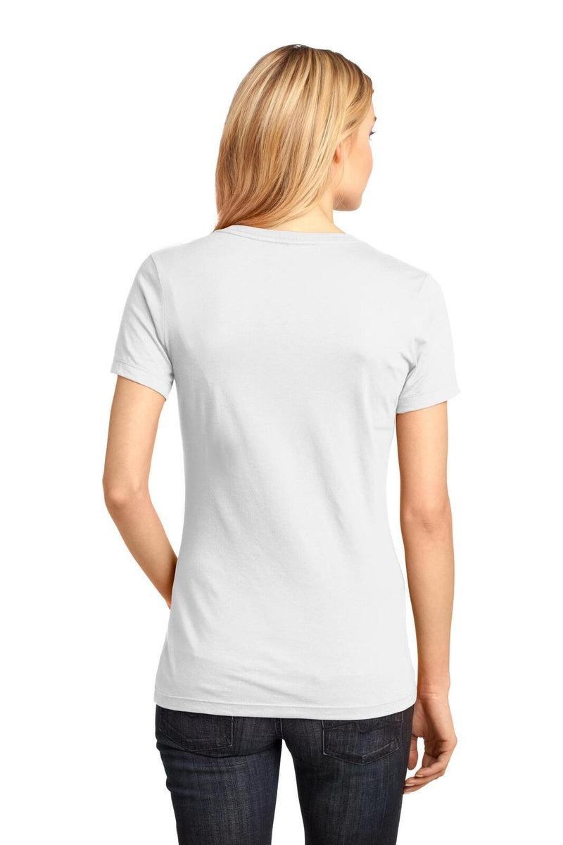 District DM1170L Perfect Weight V-Neck Tee Ladies – product photo