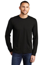 District DM132 Perfect Tri Long Sleeve Crew Tee Mens