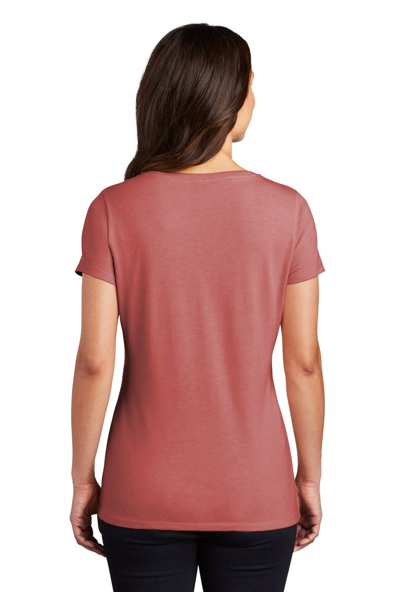 District DM1350L Perfect Tri V-Neck Tee Ladies (2XL - 4XL) – product photo