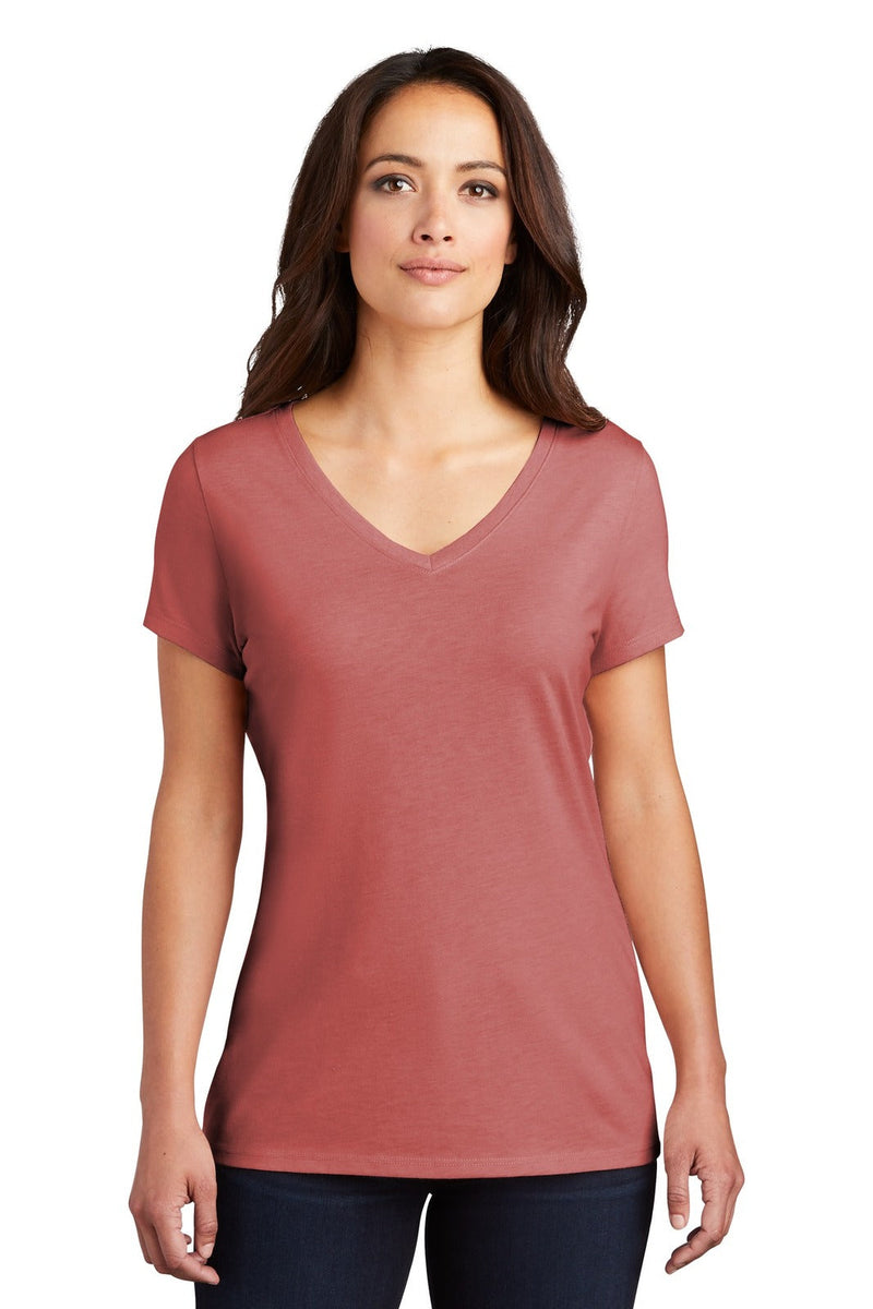 District DM1350L Perfect Tri V-Neck Tee Ladies (2XL - 4XL)