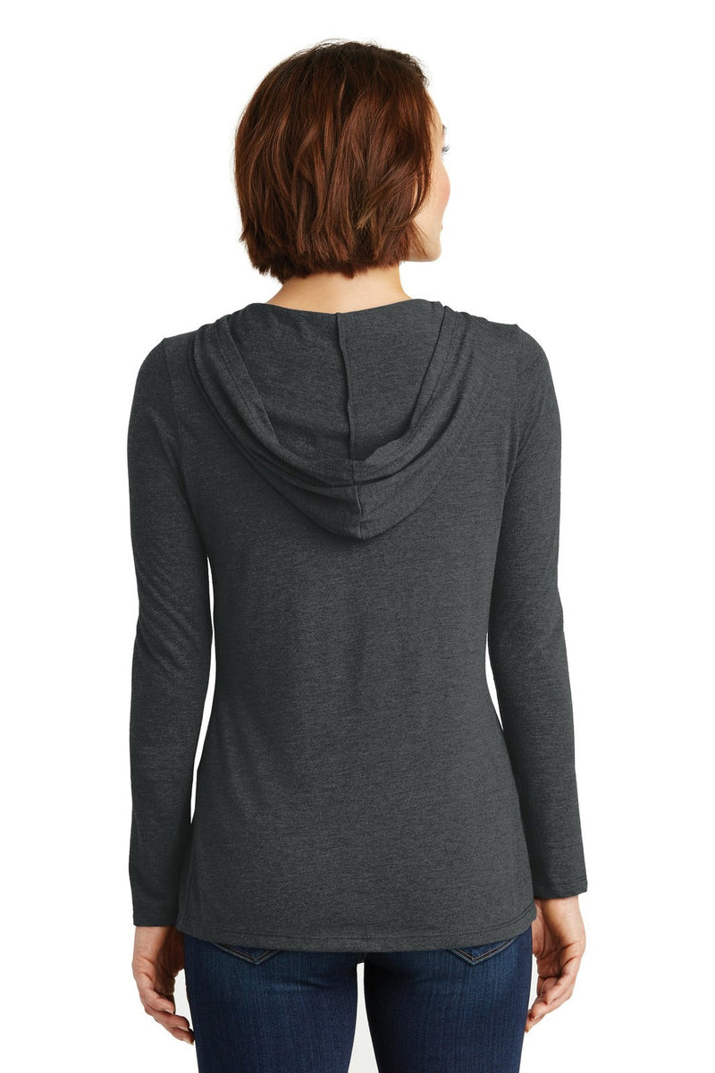 District DM139L Perfect Tri Long Sleeve Hoodie Ladies (2XL - 4XL) – product photo