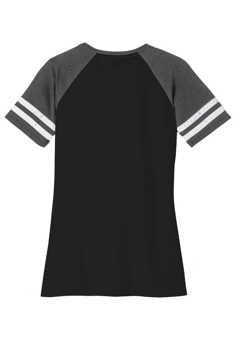 District DM476 Game V-Neck Tee Ladies – product photo