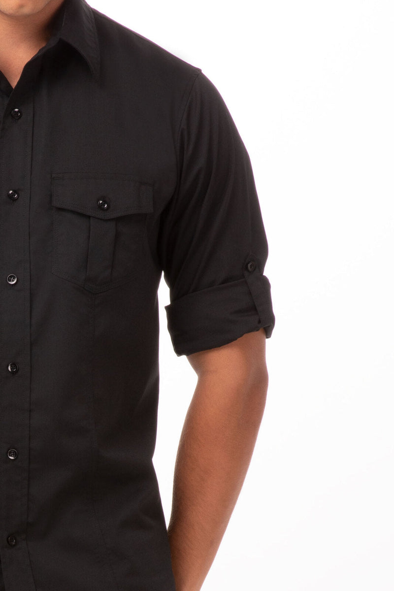 Chef Works DPDS Pilot Shirt Mens – product photo
