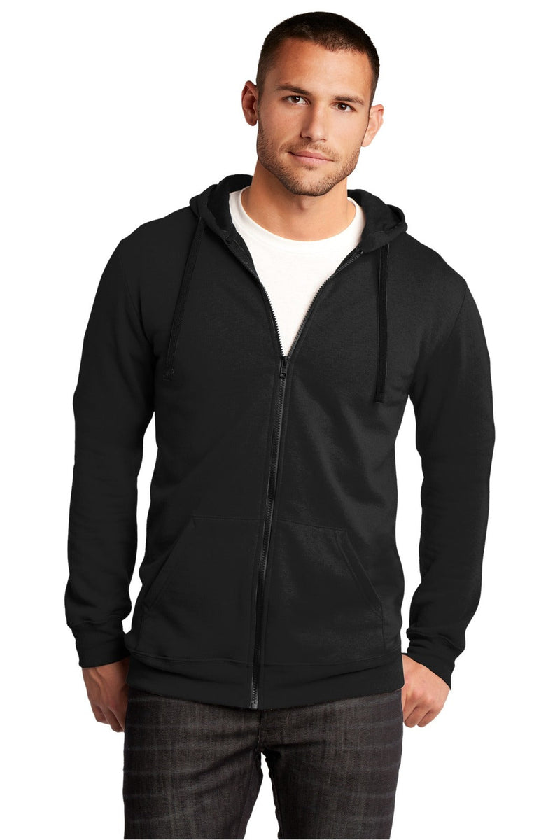 District DT800 The Concert Fleece Full-Zip Hoodie Mens