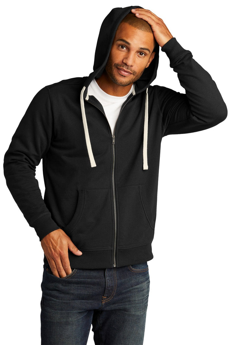 District DT8102 Re-Fleece Full-Zip Hoodie (3XL - 4XL)