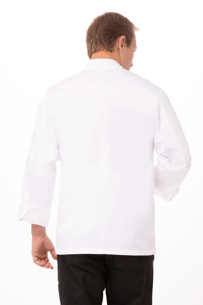 Chef Works ECCW Milan Premium Cotton Chef Jacket Mens – product photo