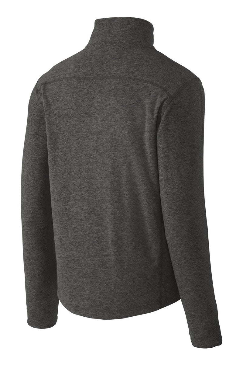 Port Authority F235 Heather Microfleece Full-Zip Jacket (3XL - 4XL) – product photo