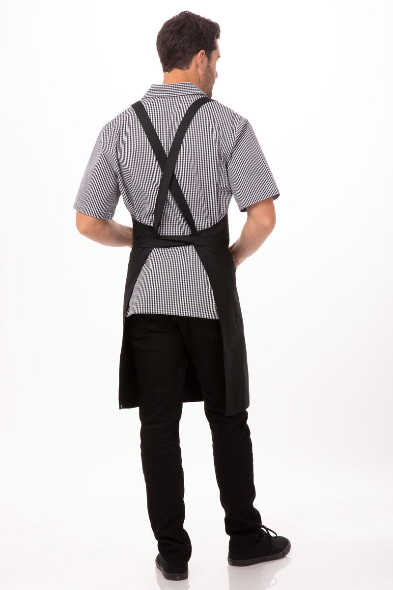 Chef Works F35 Cross-Back Bib Apron – product photo