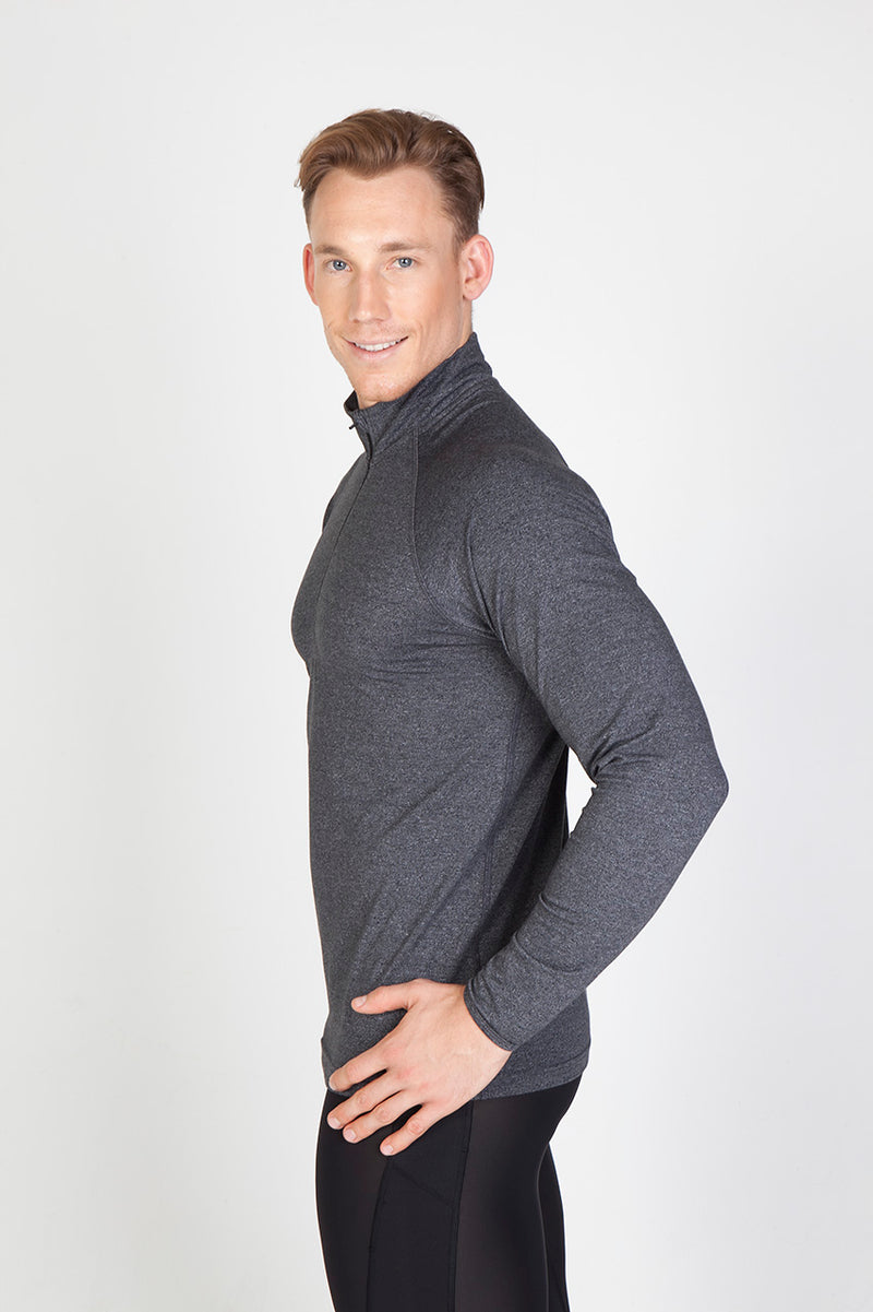RAMO F389HZ Greatness Half Zip Mock Neck Mens