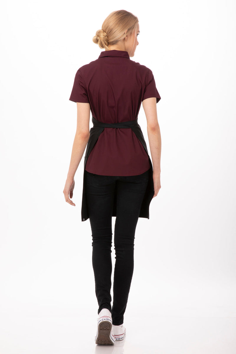 Chef Works F53 Two Patch Pocket Bib Apron – product photo