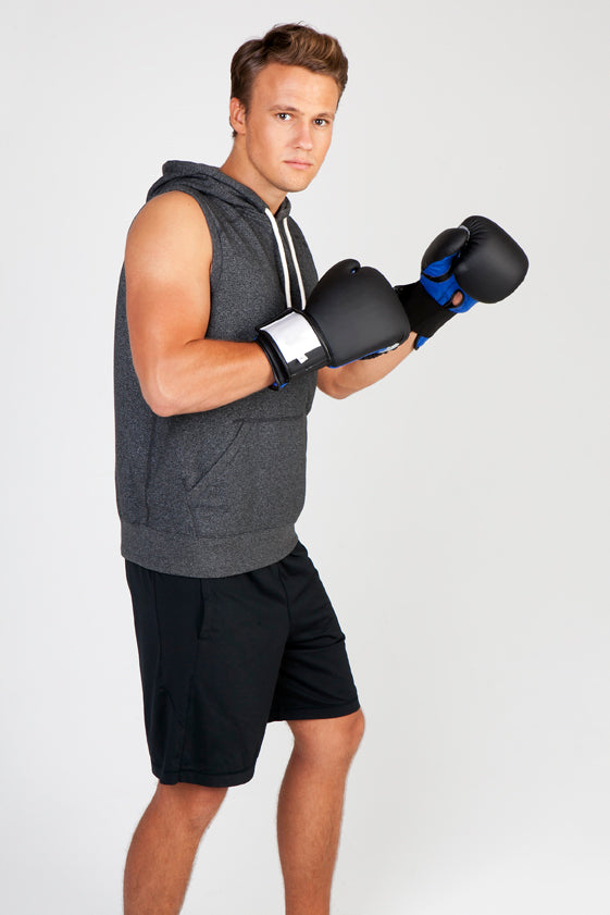 RAMO F660PS Greatness Heather Sleeveless Hoodie Mens