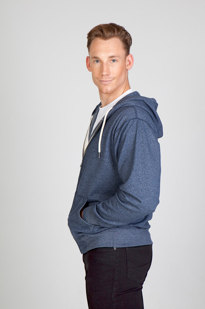RAMO F750HZ Greatness Heather Zip Hoodie Mens