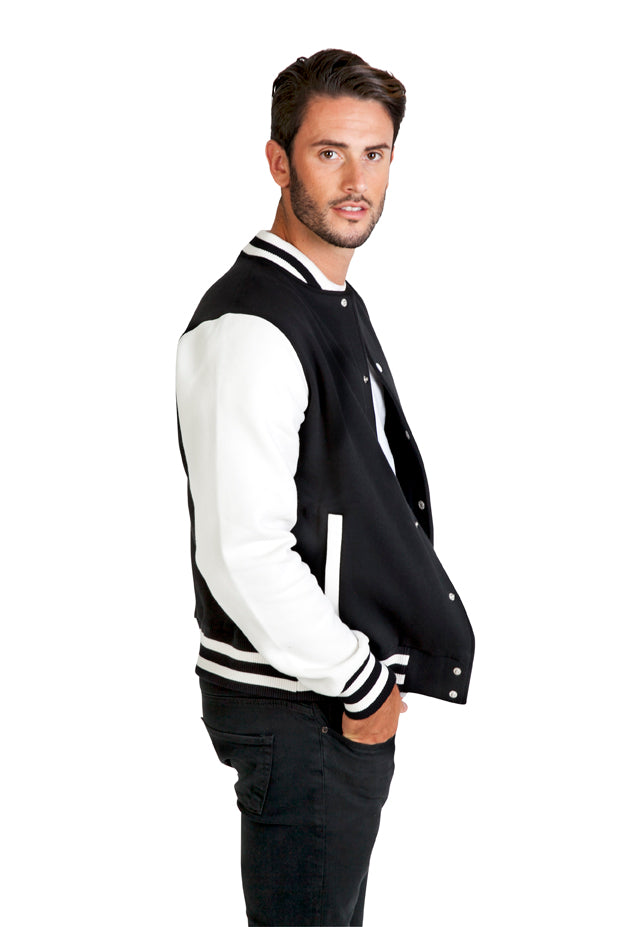 RAMO F906HO 320gsm Fleece Varsity Jacket Mens (4XL - 5XL)
