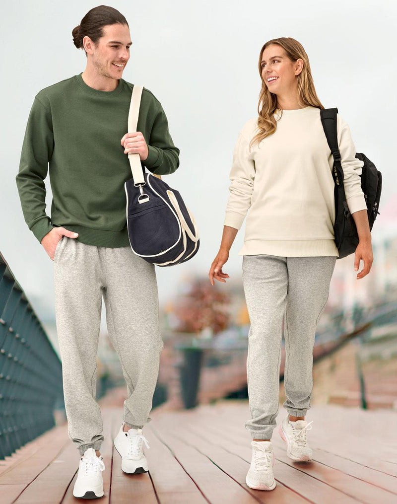 Winning Spirit FL05 Airlayered CVC Crew Neck Sweater Unisex