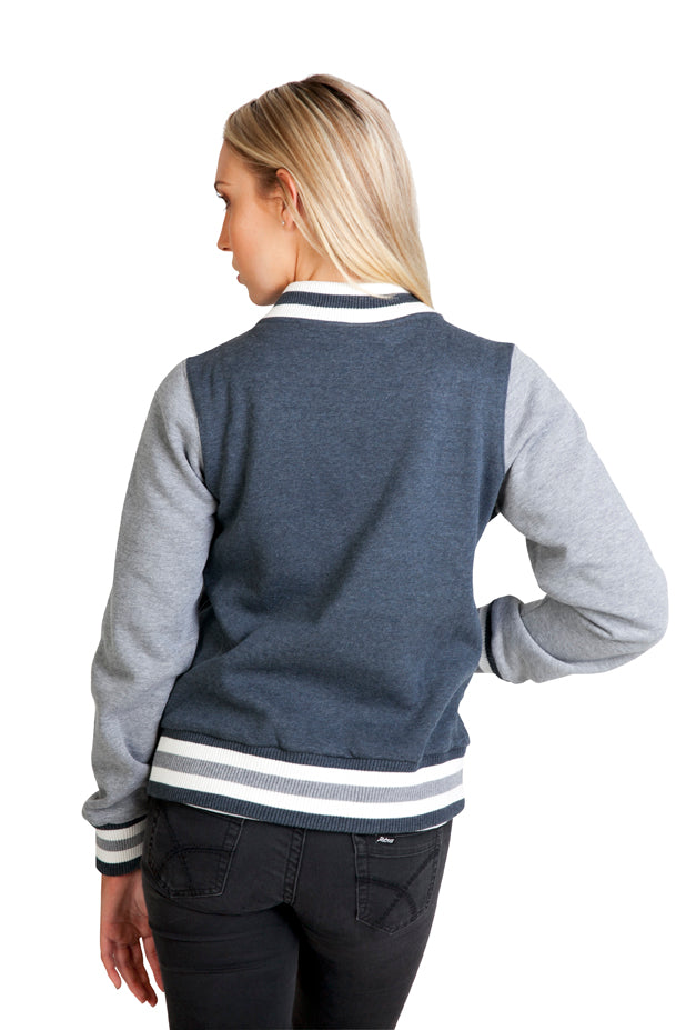 RAMO FO96UN 320gsm Fleece Varsity Jacket Ladies/Junior