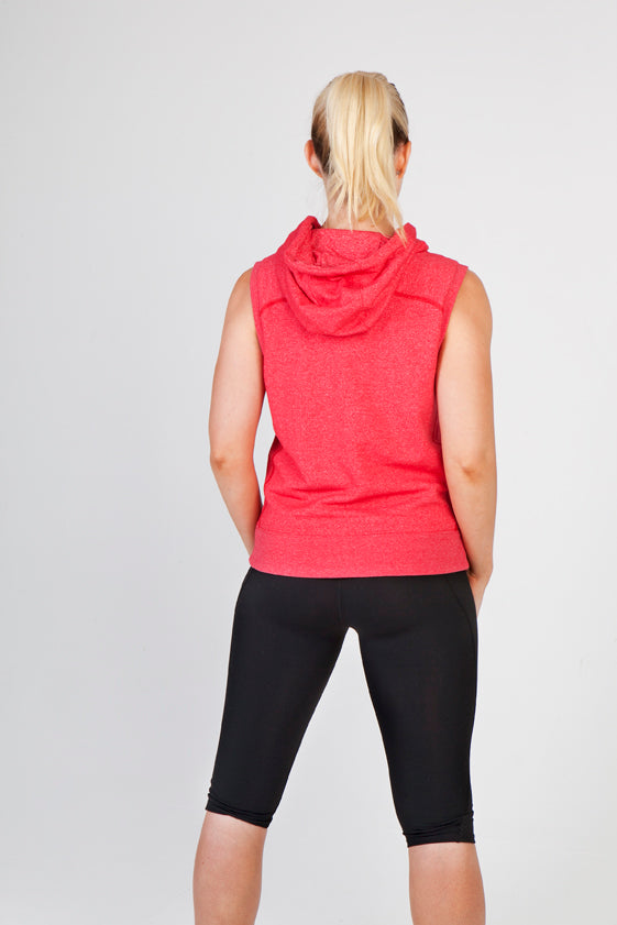RAMO FP66UN Greatness Heather Sleeveless Hoodie Ladies/Junior