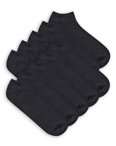 Gildan GBM0010 Cotton No Show Sock 10 Pair Pack Mens – product photo