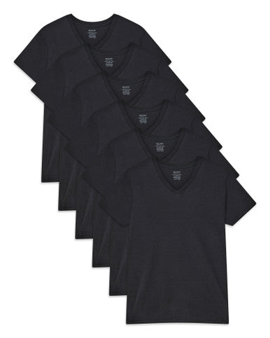 Gildan GIL1103 V-Neck Undershirt 6 Pack Mens – product photo