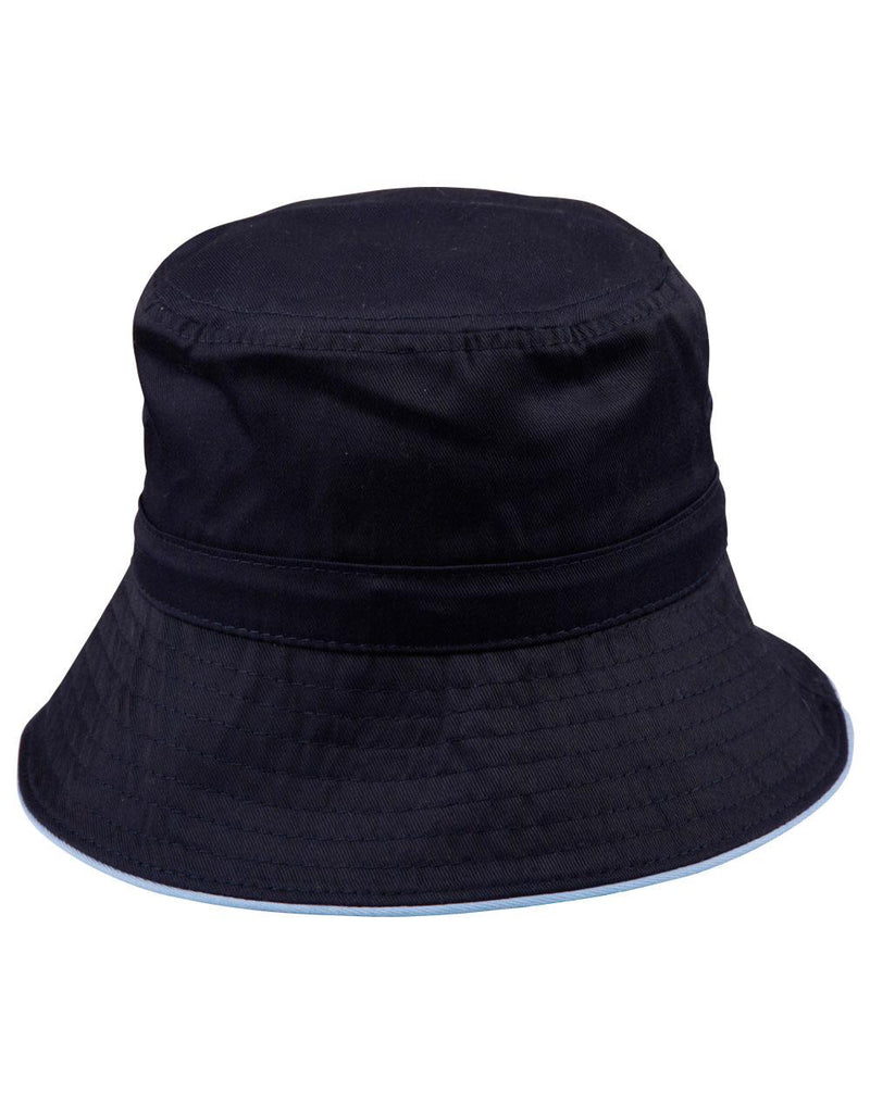 Winning Spirit H1033 Sandwich Bucket Hat with Toggle