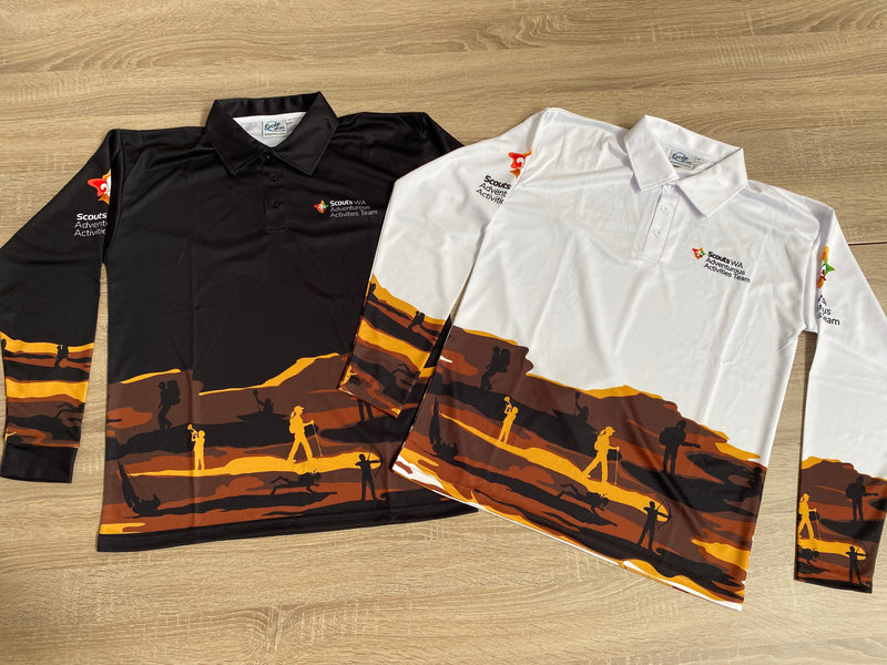 Scouts - Sublimated Polo - Long Sleeve