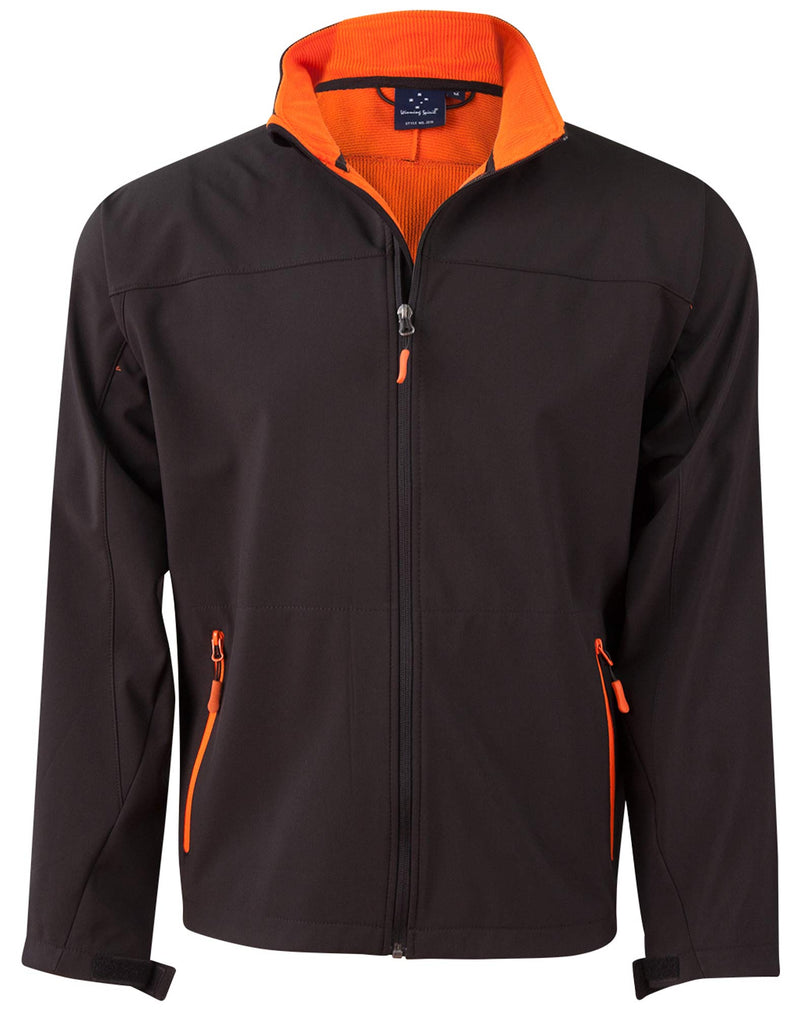 Black/Orange