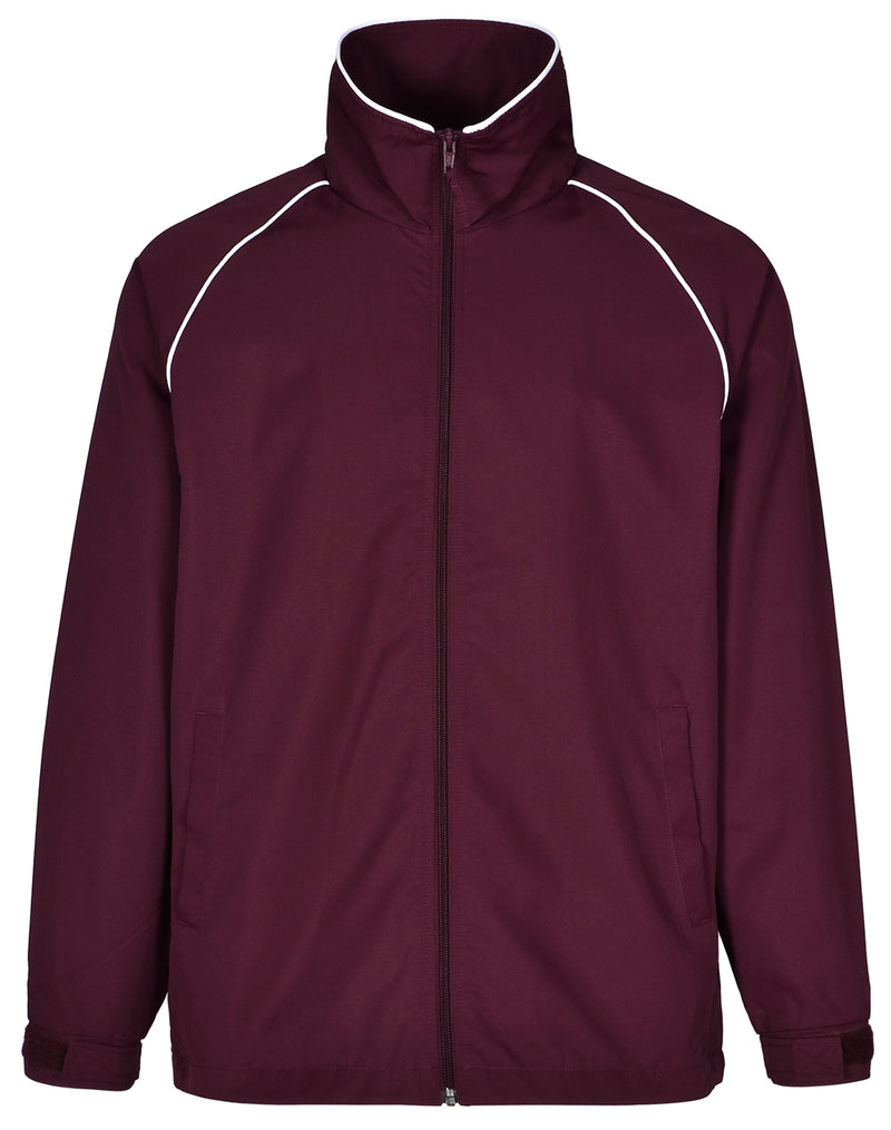 Maroon/White