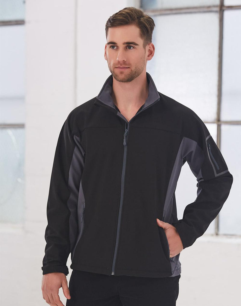 Winning Spirit JK31 Whistler Softshell Contrast Jacket Mens