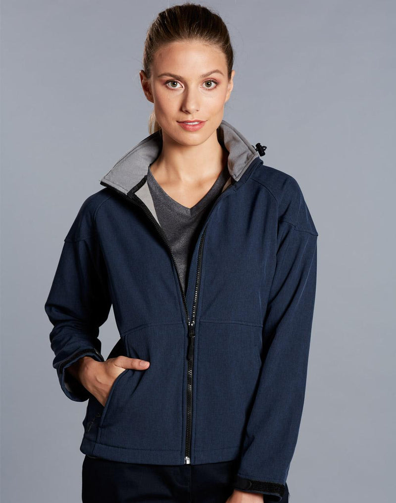 Winning Spirit JK34 Aspen Softshell Hood Jacket Ladies