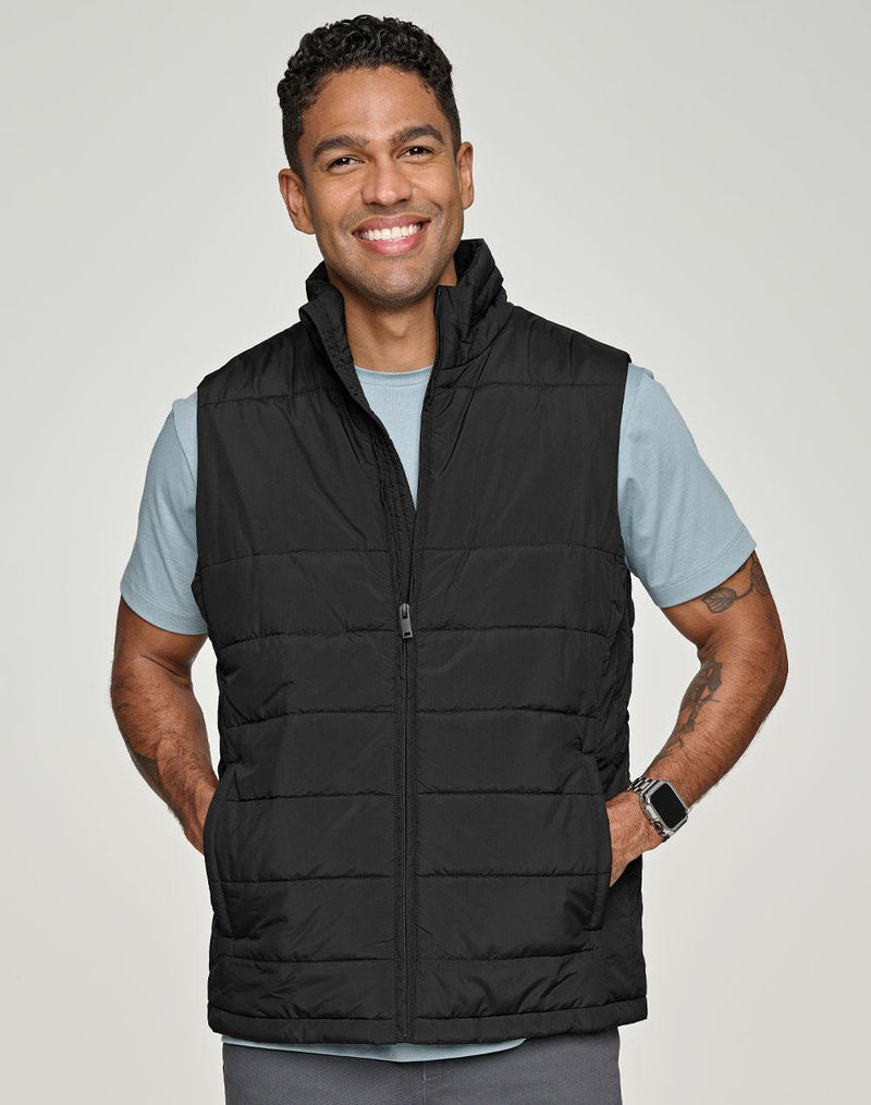 Winning Spirit JK61 Sustainable Insulated Puffer Vest (3D Cut) Mens