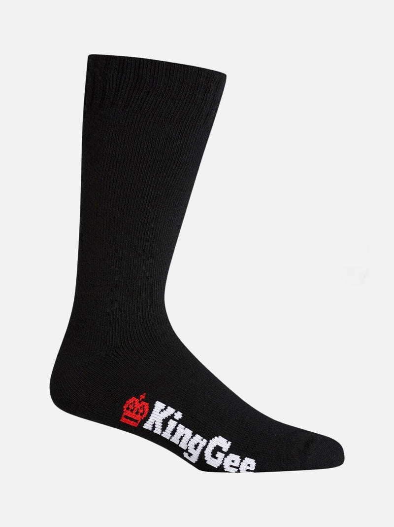 King Gee K09230 Bamboo Crew Work Socks - 3 Pack – product photo