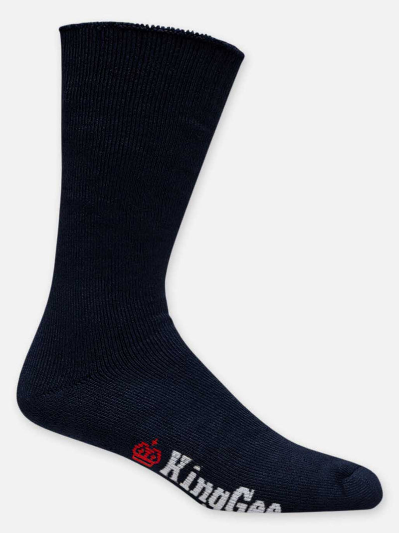 King Gee K09271 Bamboo Crew Work Socks - Mixed 3 Pack – product photo