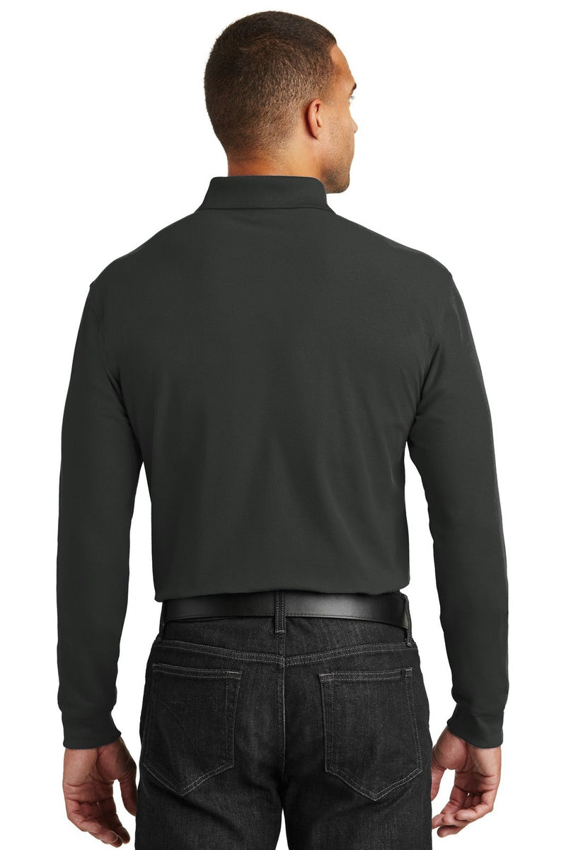 Port Authority K100LS Long Sleeve Core Classic Pique Polo – product photo