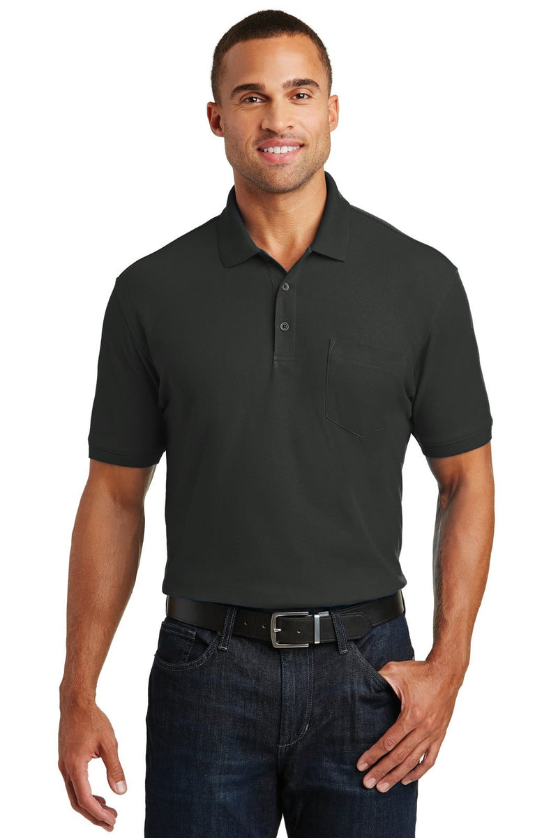 Port Authority K100P Core Classic Pique Pocket Polo