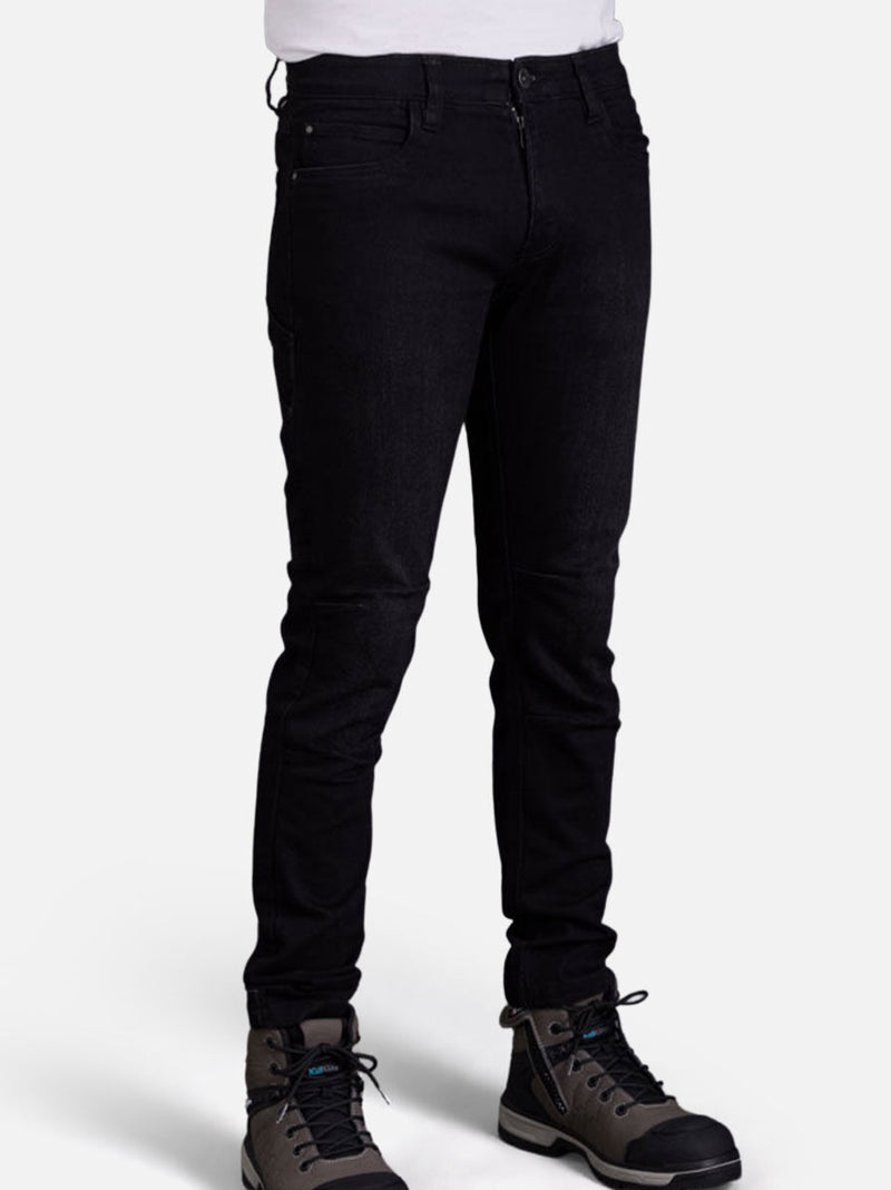 King Gee K13006 Urban Coolmax Slim Stretch Denim Work Jeans Mens – product photo