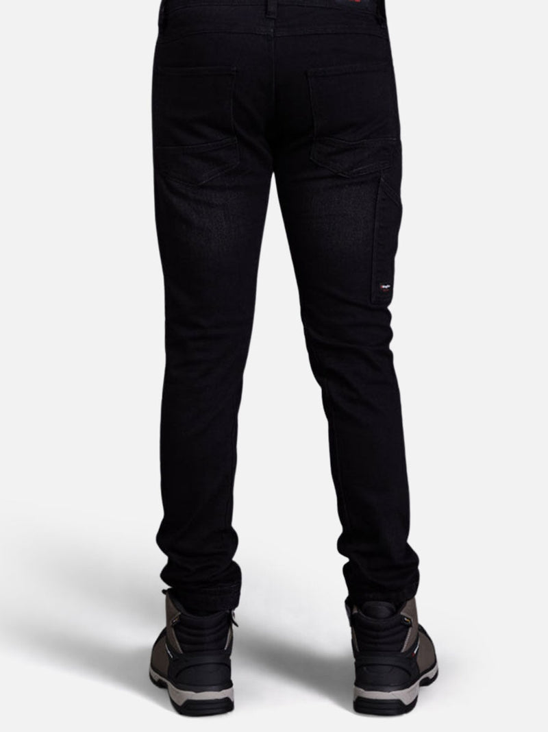 King Gee K13006 Urban Coolmax Slim Stretch Denim Work Jeans Mens – product photo