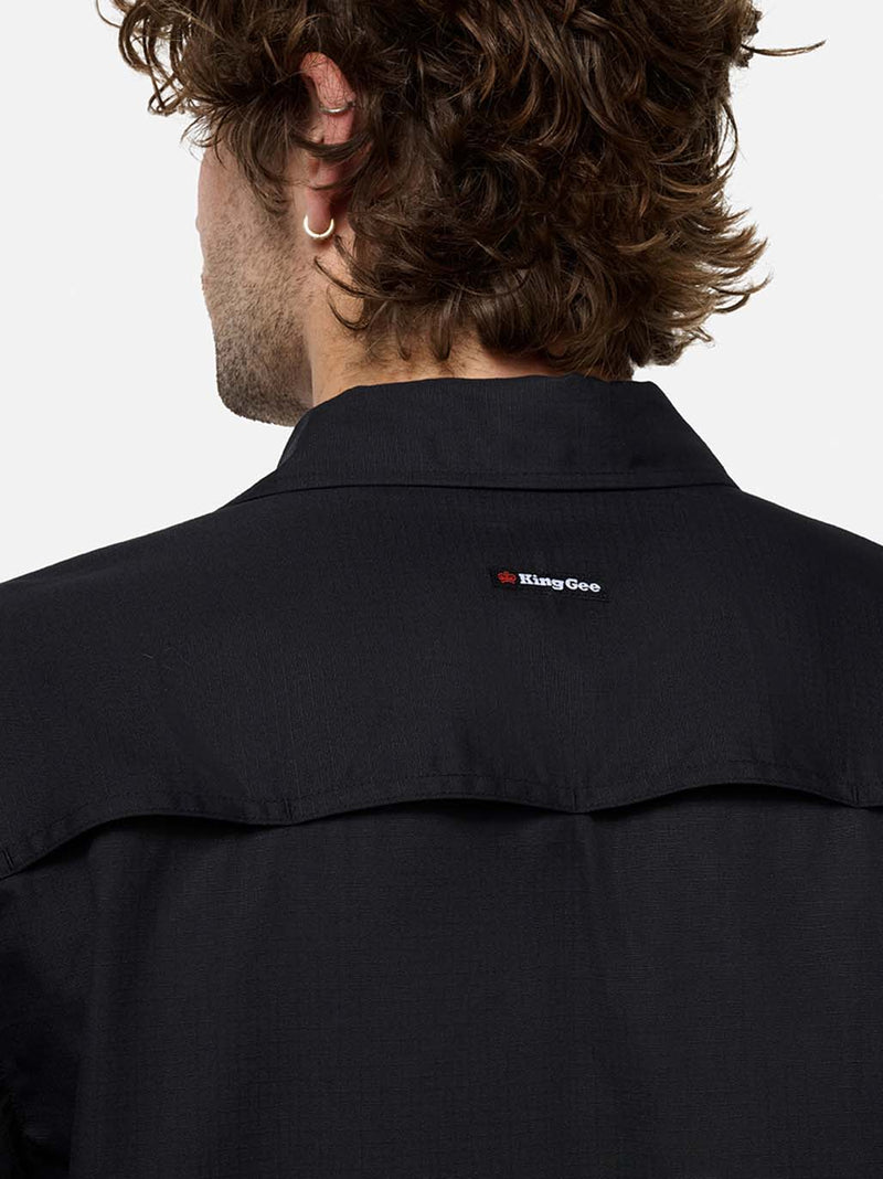 King Gee K14031 Workcool Vented Shirt Long Sleeve Mens – product photo