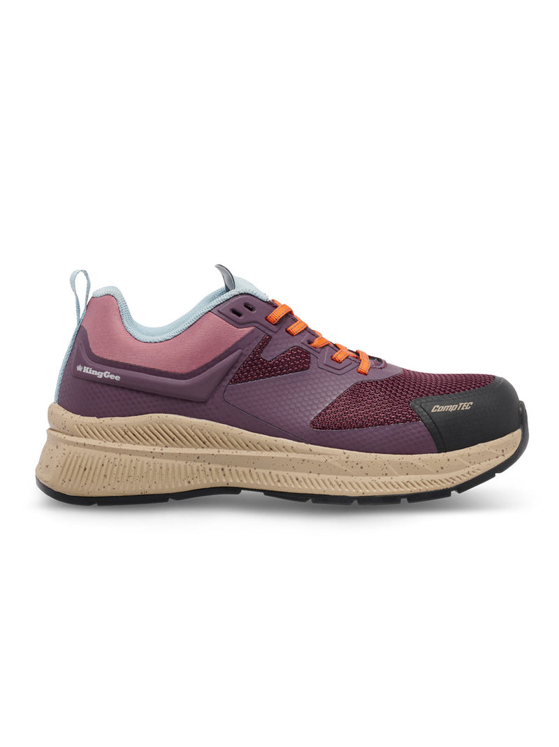 King Gee K26497 HyperTec Sport - Berry Ladies – product photo