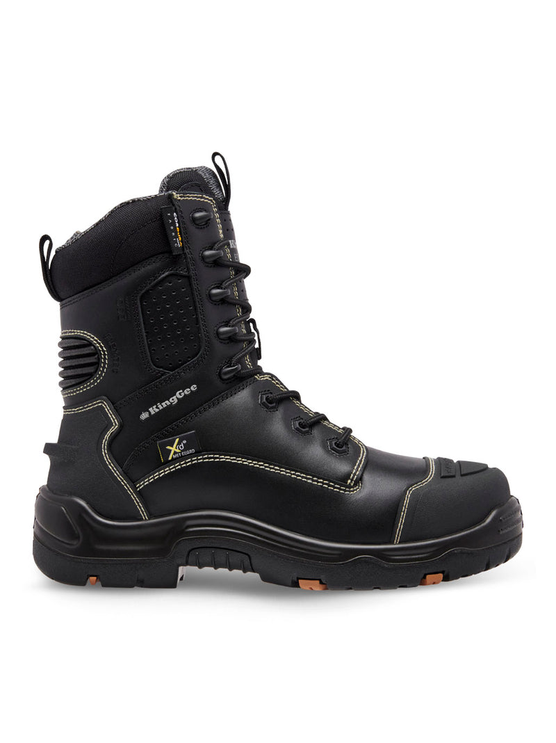 King Gee K27996 ONYX 8Z Metguard Puncture-Resistant Work Boot - Black – product photo